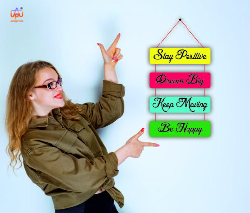 apna photo wall hanging Stay Positive Dream Big