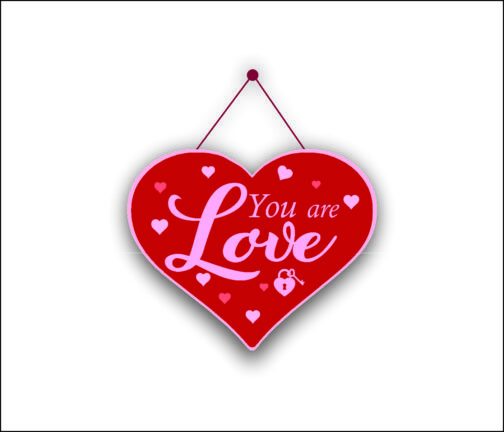 apna photo wall hanging You are love