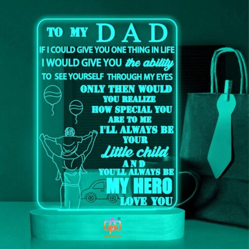 apnaphoto 3d illusion dad night lamp