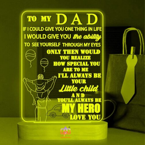 apnaphoto 3d illusion dad night lamp