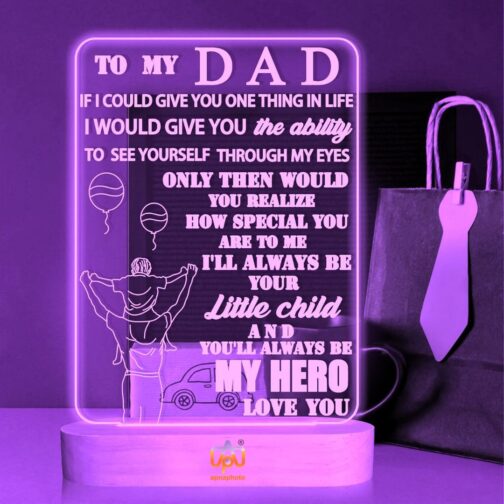 apnaphoto 3d illusion dad night lamp