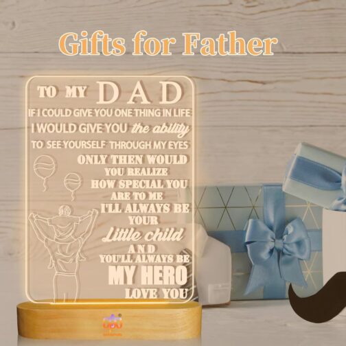 apnaphoto 3d illusion dad night lamp