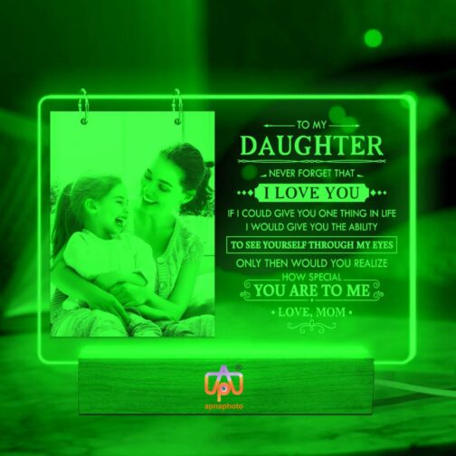 apnaphoto 3d illusion daughter i love you photo lamp