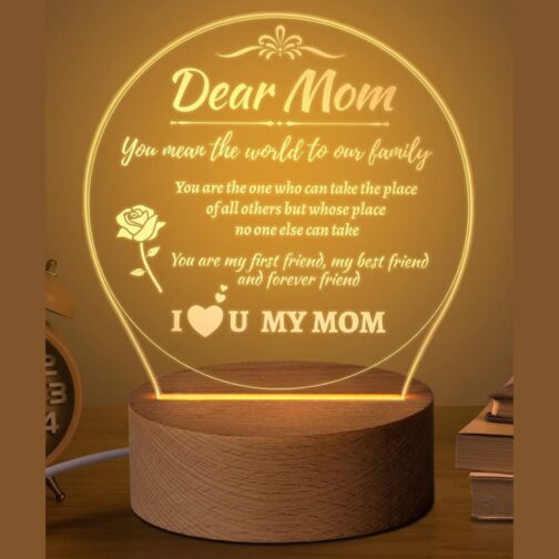 apnaphoto 3d illusion for mom night lamp