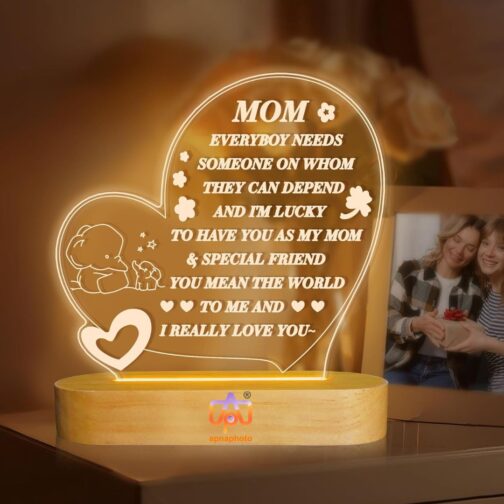 apnaphoto 3d illusion mom everyboy night lamp