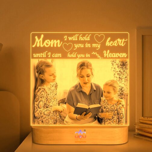 apnaphoto 3d illusion mom heart photo lamp