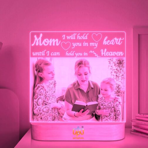 apnaphoto 3d illusion mom heart photo lamp