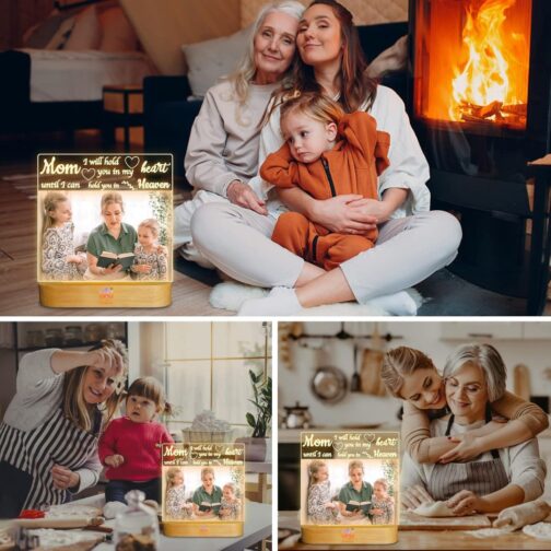 apnaphoto 3d illusion mom heart photo lamp