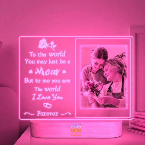 apna photo 3d illusion mom I Love You Forever photo lamp