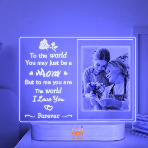 apna photo 3d illusion mom I Love You Forever photo lamp