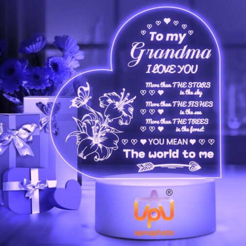 apnaphoto 3d illusion to my grandma night lamp