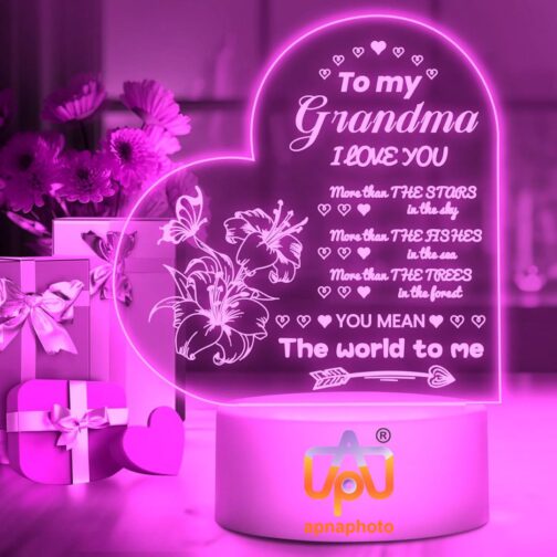 apnaphoto 3d illusion to my grandma night lamp