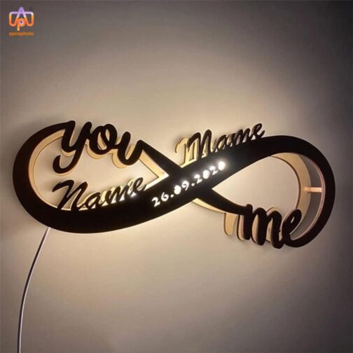 apnaphoto wooden you me lamp