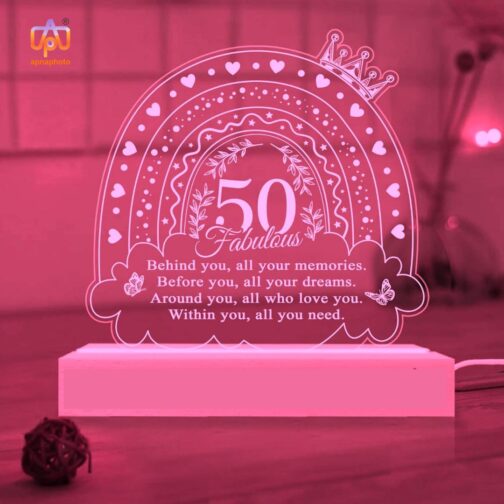 apnaphoto 3d illusion 50 fabulous night lamp