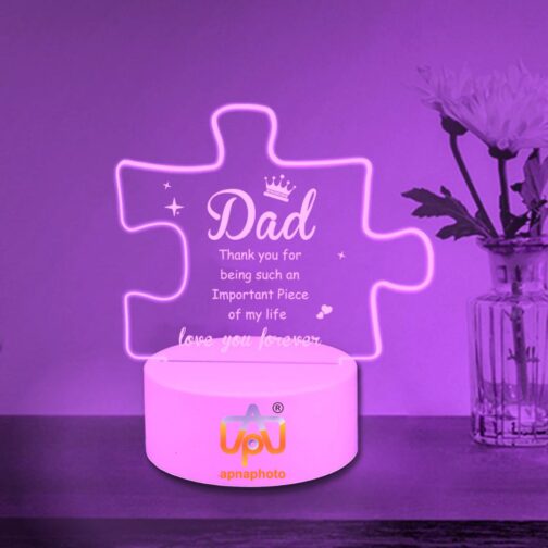 apnaphoto 3d illusion puzzle to dad night lamp