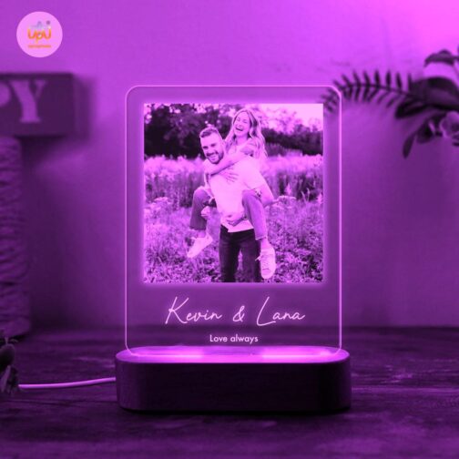 apnaphoto 3d illusion love always photo lamp